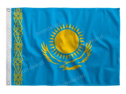 Bandeira do Cazaquistão