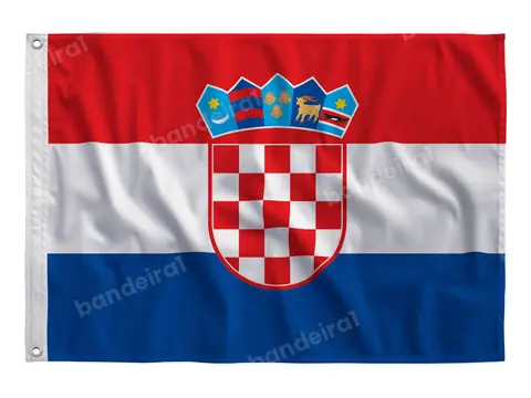Bandeira da Croácia