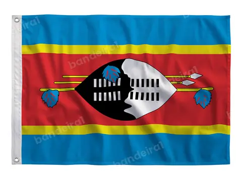 Bandeira de Essuatíni (Suazilândia)