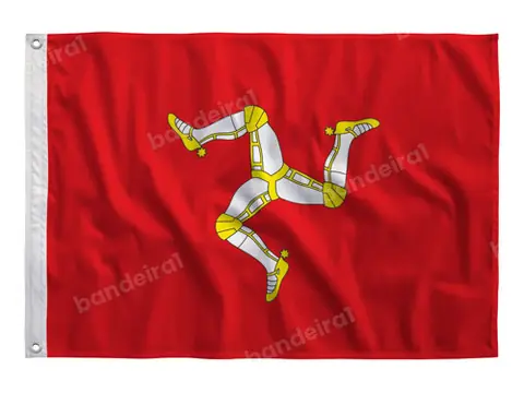 Bandeira da Ilha de Man